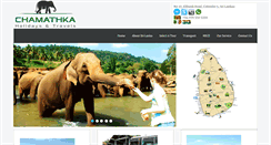 Desktop Screenshot of chamathka.com