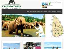 Tablet Screenshot of chamathka.com